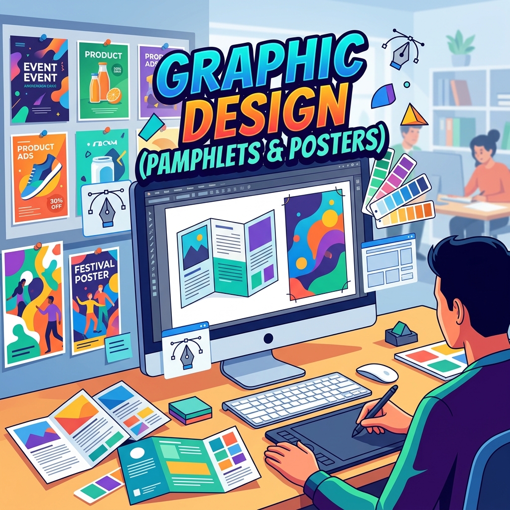 Graphic Design (Pamphlets & Posters) poster